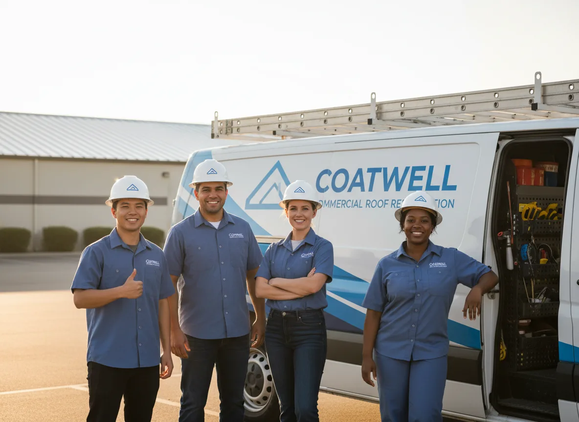 Commercial roof coating company in Cataula, GA